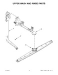 Diagram for 07 - Upper Wash And Rinse Parts