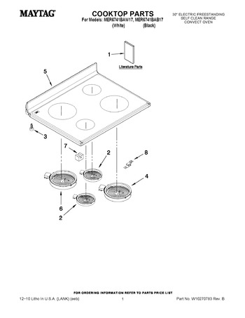 Diagram for MER6741BAW17