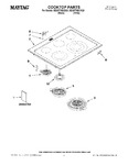 Diagram for 01 - Cooktop Parts