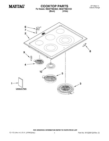 Diagram for MES5775BCW20