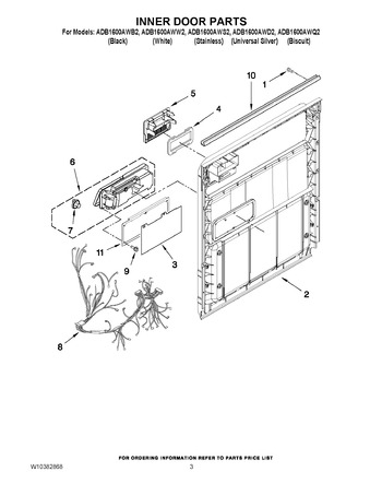 Diagram for ADB1600AWW2