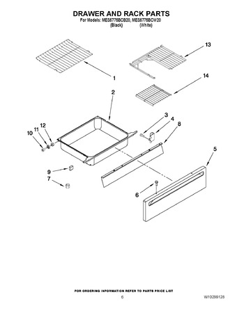 Diagram for MES5775BCW20