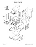 Diagram for 01 - Oven Parts