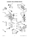 Diagram for 05 - Cabinet And Stirrer Parts