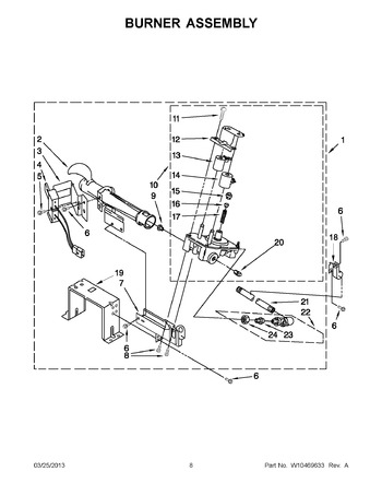 Diagram for MDG25PDAXW2