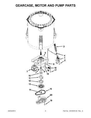 Diagram for 4GMVWC400YW2