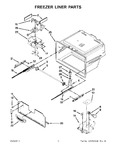 Diagram for 06 - Freezer Liner Parts