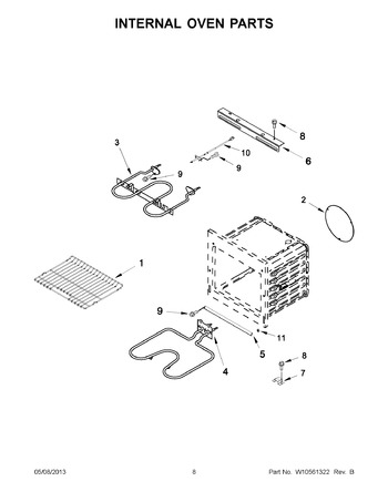 Diagram for JJW2330WS01