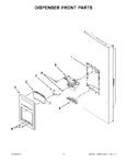 Diagram for 09 - Dispenser Front Parts