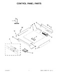 Diagram for 01 - Control Panel Parts