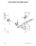 Diagram for 07 - Upper Wash And Rinse Parts