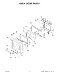 Diagram for 03 - Oven Door Parts