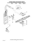 Diagram for 07 - Upper Wash And Rinse Parts