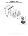 Diagram for 10 - Lower Rack Parts