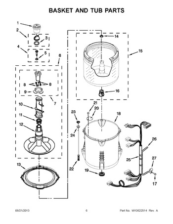 Diagram for MVWC200BW0