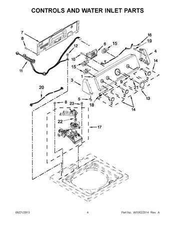 Diagram for MVWC200BW0