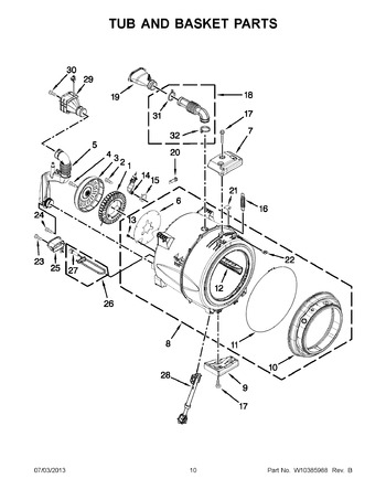 Diagram for MHW6000XW1