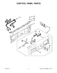 Diagram for 03 - Control Panel Parts