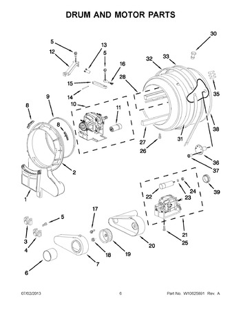 Diagram for MED7500YW1