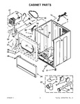 Diagram for 02 - Cabinet Parts