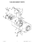 Diagram for 05 - Tub And Basket Parts