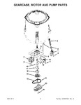 Diagram for 04 - Gearcase, Motor And Pump Parts