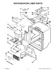 Diagram for 03 - Refrigerator Liner Parts