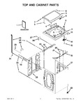 Diagram for 01 - Top And Cabinet Parts