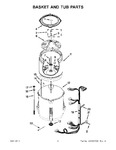 Diagram for 03 - Basket And Tub Parts