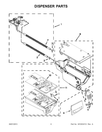 Diagram for NFW5700BW0