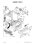 Diagram for 02 - Cabinet Parts