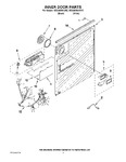 Diagram for 03 - Inner Door Parts