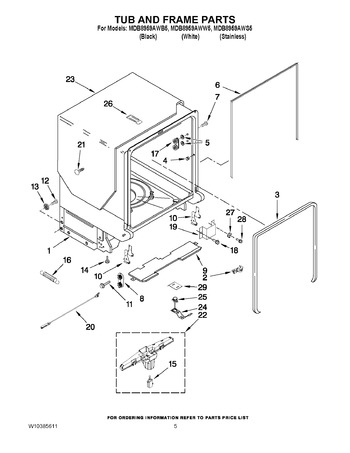 Diagram for MDB8959AWS5