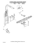 Diagram for 07 - Upper Wash And Rinse Parts