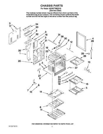 Diagram for MGR6775BDS19