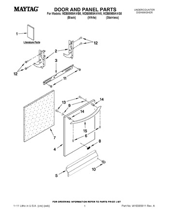 Diagram for MDB8959AWS5