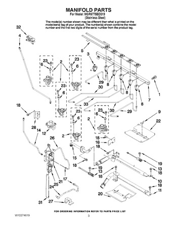 Diagram for MGR6775BDS19