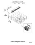 Diagram for 10 - Lower Rack Parts