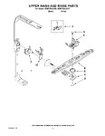 Diagram for 07 - Upper Wash And Rinse Parts