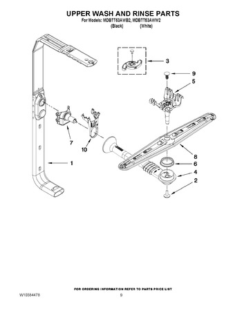 Diagram for MDBTT53AWW2