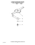 Diagram for 11 - Lower Washarm Parts