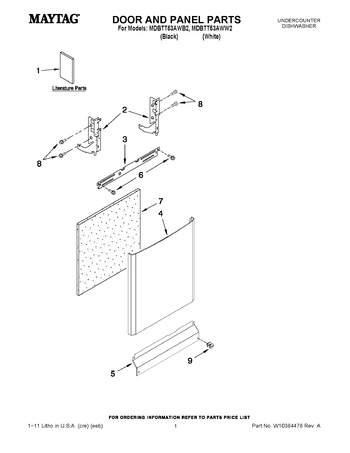 Diagram for MDBTT53AWW2