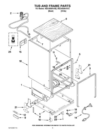 Diagram for MDC4809AWW2