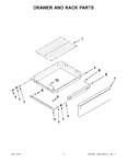 Diagram for 07 - Drawer And Rack Parts