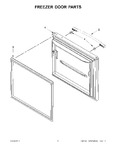 Diagram for 04 - Freezer Door Parts