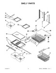 Diagram for 08 - Shelf Parts