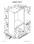 Diagram for 02 - Cabinet Parts