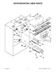 Diagram for 04 - Refrigerator Liner Parts