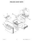 Diagram for 08 - Freezer Door Parts