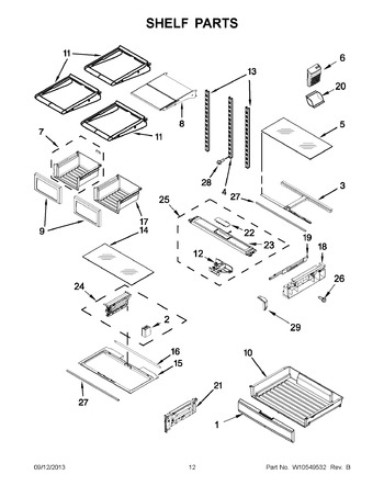 Diagram for MFT2672AEW10